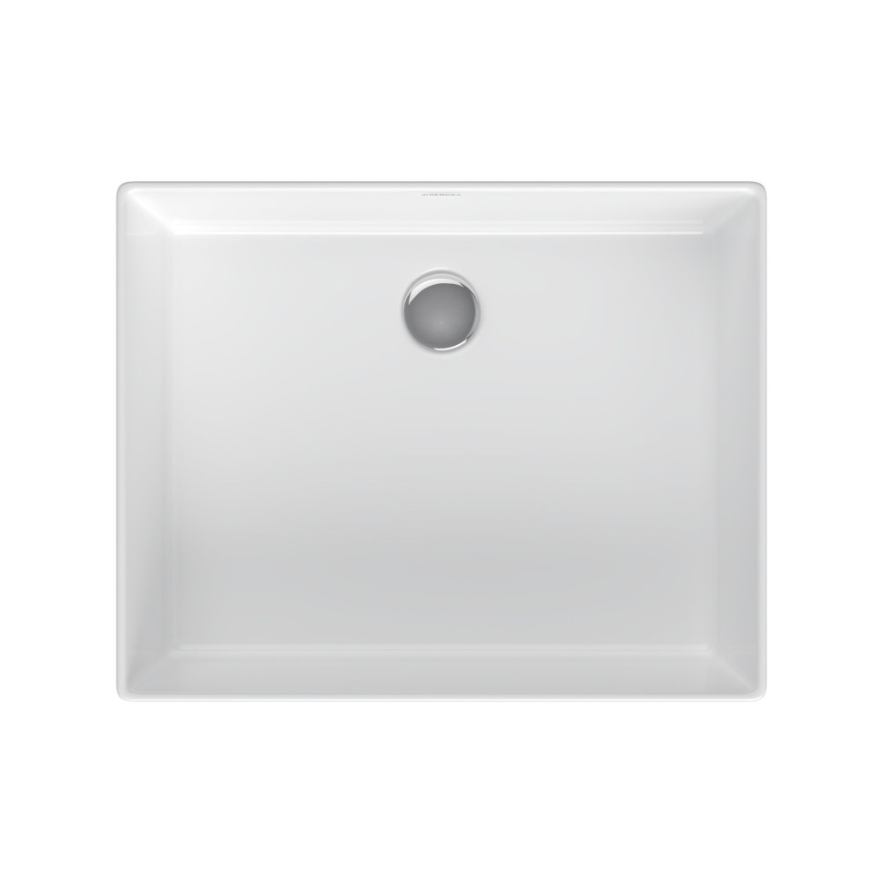 Раковина BERGES Ego накладная, 50х40 см, без отверстия под смеситель