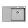 Мойка нерж. сталь KRONER-EDGE 78F, PM777851-BSR, брашированная нерж. сталь, правая, 780х510мм, Paulmark