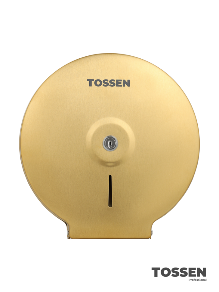 TOSSEN D-525 MS - диспенсер туалетной бумаги (коллекция «Золотая сталь»)