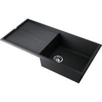 Кухонная мойка Omoikiri Tedori 100-BL Tetogranit/черный