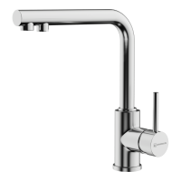 Смеситель для кухни Omoikiri Nakagawa 2 Plus-C латунь/хром