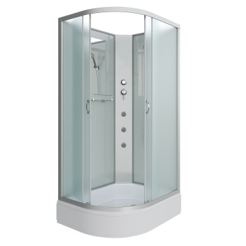 Душевая кабина Niagara Classic NG-33294-14RBKG (120х90х200) средний поддон(26см),стекло матовое,4 места