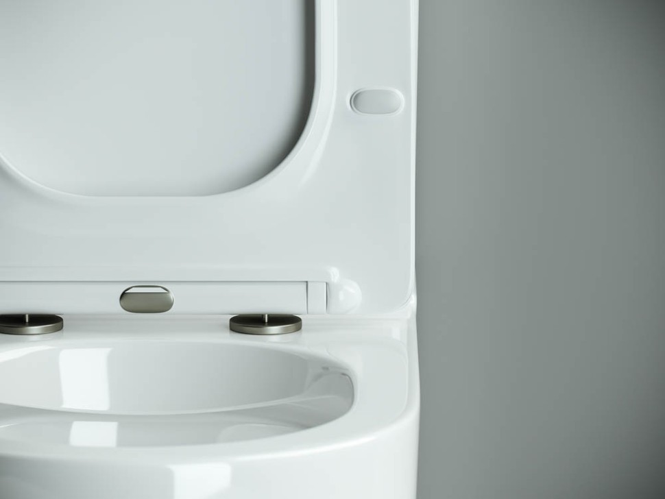 Бачок для унитаза METROPOL Rimless, двойной смыв 3/6 арматура CN4001-T Ceramicanova