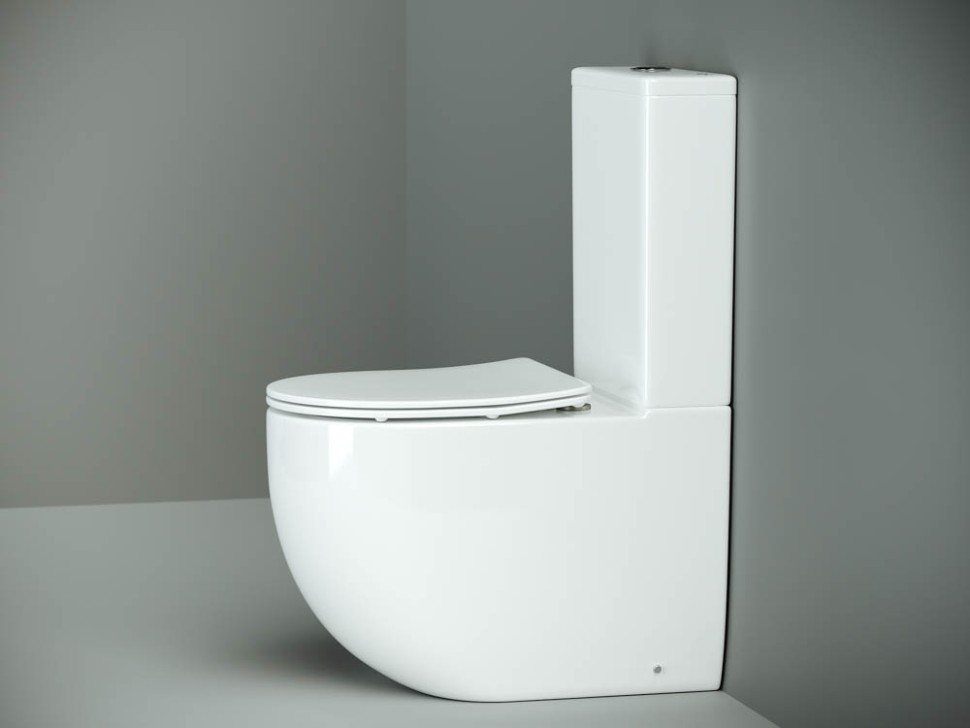 Бачок для унитаза METROPOL Rimless, двойной смыв 3/6 арматура CN4001-T Ceramicanova