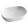 Умывальник чаша накладная овальная Element 600x415x135мм CN5009