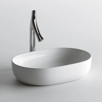 Умывальник чаша накладная овальная Element 600x415x135мм CN6047