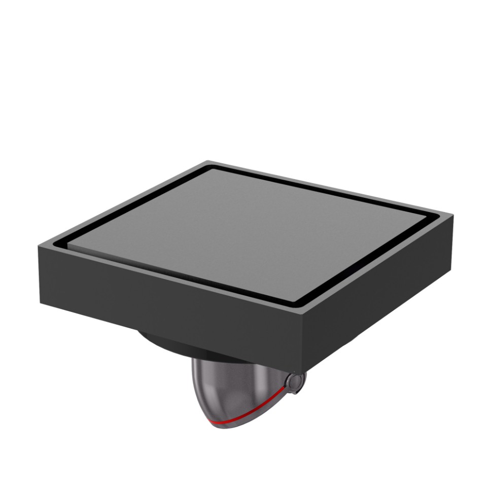 Душевой трап ABBER AD792100B черный матовый