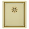 Мойка нерж. сталь VISTA 38, PM904438-LG, светлое золото, 380х440мм, Paulmark