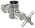 Вентиль угловой крест (G 1" НР х G 3/4" НГ)