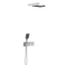 Душевой комплект VSFW-422T1CH встраиваемый, термостатический, 2 режима, хром