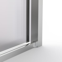 Душевая дверь Стелла (Stella) VDS-1ST120CLBN, 1200, брашированный никель, стекло прозрачное