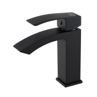 Смеситель для раковины Gid Victoria L120-BM-K L120BMK черный матовый