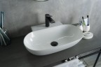 Раковина Gid N9234 51133 накладная белая 56x39x12.5