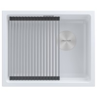 Мойка LUMI-PRO 55 UNI, IT-GRANIT, LU-PRO 55-WH, белый, 550х450, Paulmark