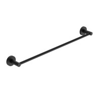 AQM7204MB Trento Держатель банного полотенца 600мм, черный матовый