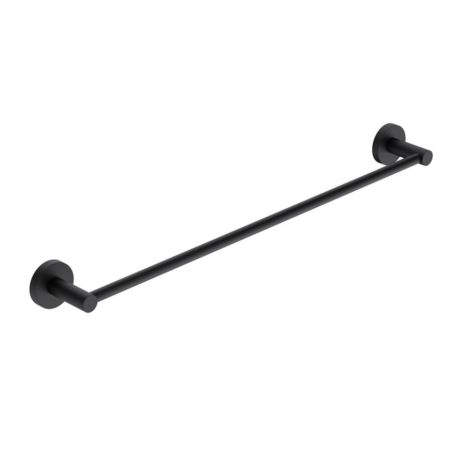 AQM7204MB Trento Держатель банного полотенца 600мм, черный матовый