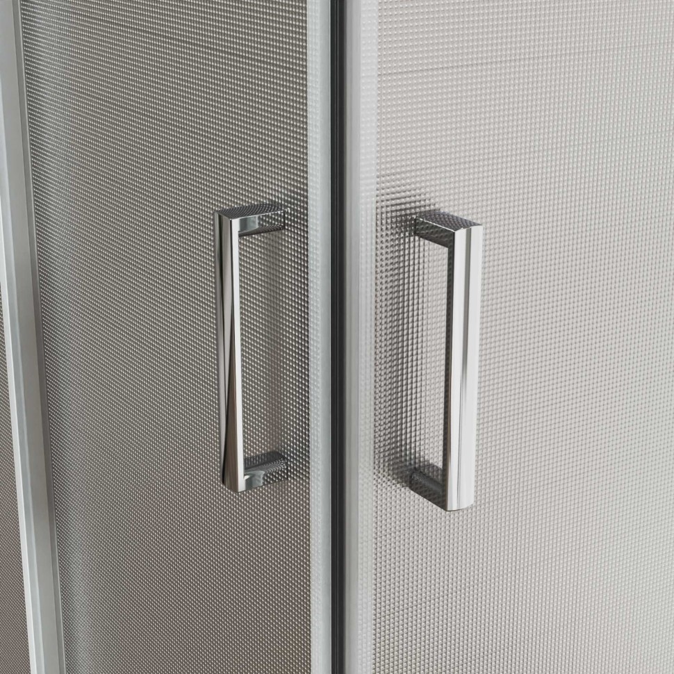Душевой уголок City VSS-5CT900MT, 900*900, хром, стекло текстурное