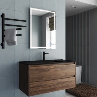 База под раковину Vincea  Gio 1000 подвесная, 2 выкатных ящика soft-close, C.Oak