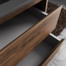 База под раковину Vincea  Gio 1000 подвесная, 2 выкатных ящика soft-close, C.Oak