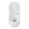Унитаз подвесной безободковый с сиденьем и смывом TORNADO BelBagno SOFT-TOR BB084CH-TOR/SC