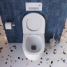 Унитаз подвесной безободковый с сиденьем и смывом TORNADO BelBagno SOFT-TOR BB084CH-TOR/SC