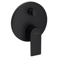 Смеситель для ванны Hansgrohe Rebris E (внешняя часть), 72468670 черный матовый