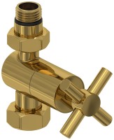 Вентиль прямой крест (G 1/2" НР х G 3/4" НГ)