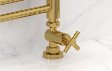 Вентиль прямой крест (G 1/2" НР х G 3/4" НГ)