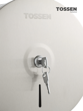 TOSSEN D-525 M - диспенсер туалетной бумаги (коллекция «Матовая сталь»)