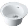Кухонная мойка Omoikiri Miya 50-R-WH Tetogranit/белый