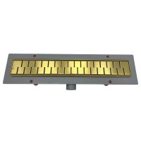 Душевой лоток Veconi Medium Gold 650