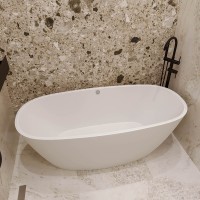 Ванна из искусственного камня IMPERIA, 1700х800, белый, глянец