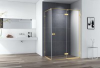 Дверное полотно с фиксированной панелью CEZARES BELLAGIO-120-GL-FIX/DOR-C