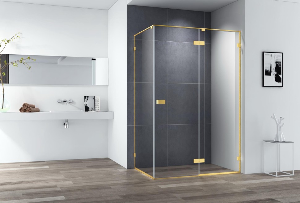 Дверное полотно с фиксированной панелью CEZARES BELLAGIO-120-GL-FIX/DOR-C