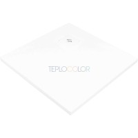 Акриловый душевой поддон, квадратный, 80x80 см