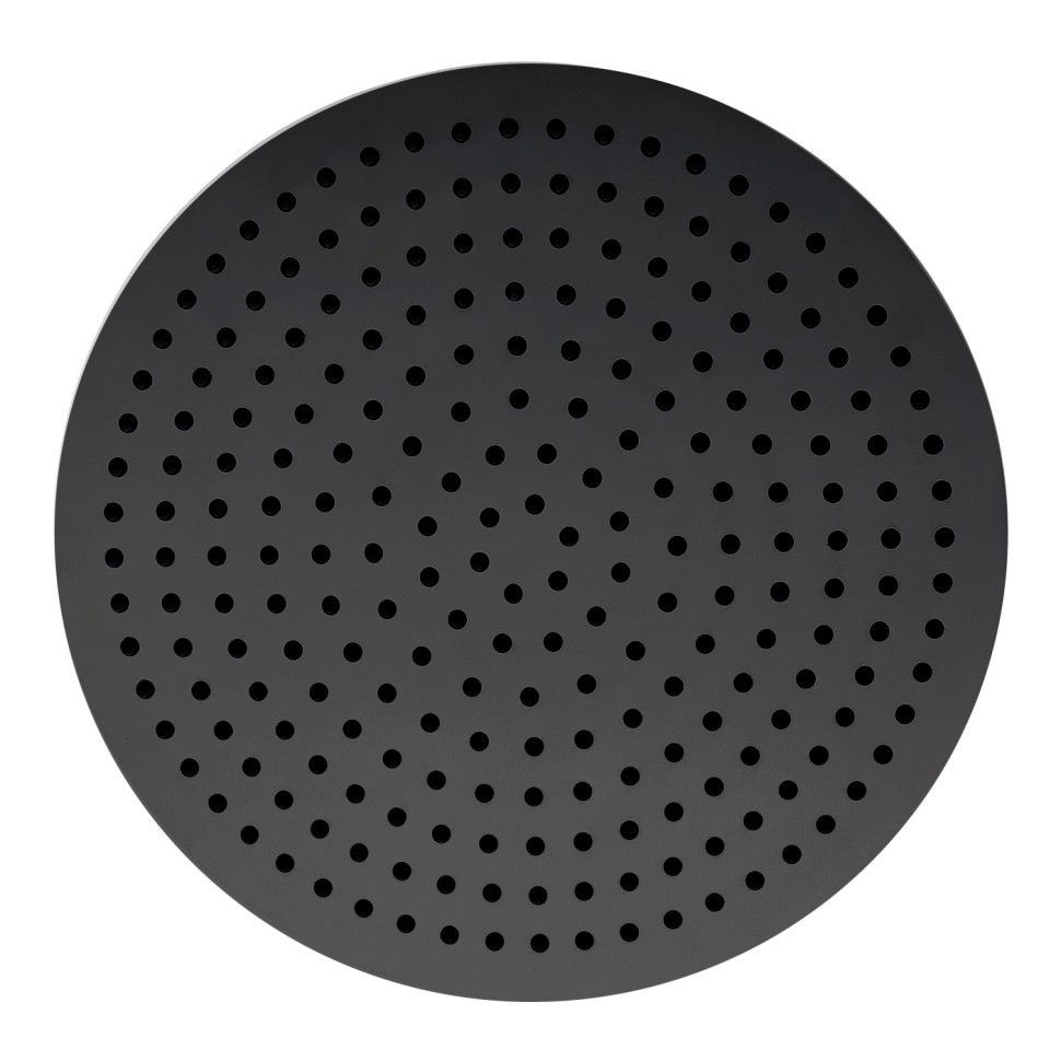 Верхний душ 3D круглый RGW SP-81B (Черный, 300)