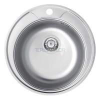 Стальная мойка, 1-чаша