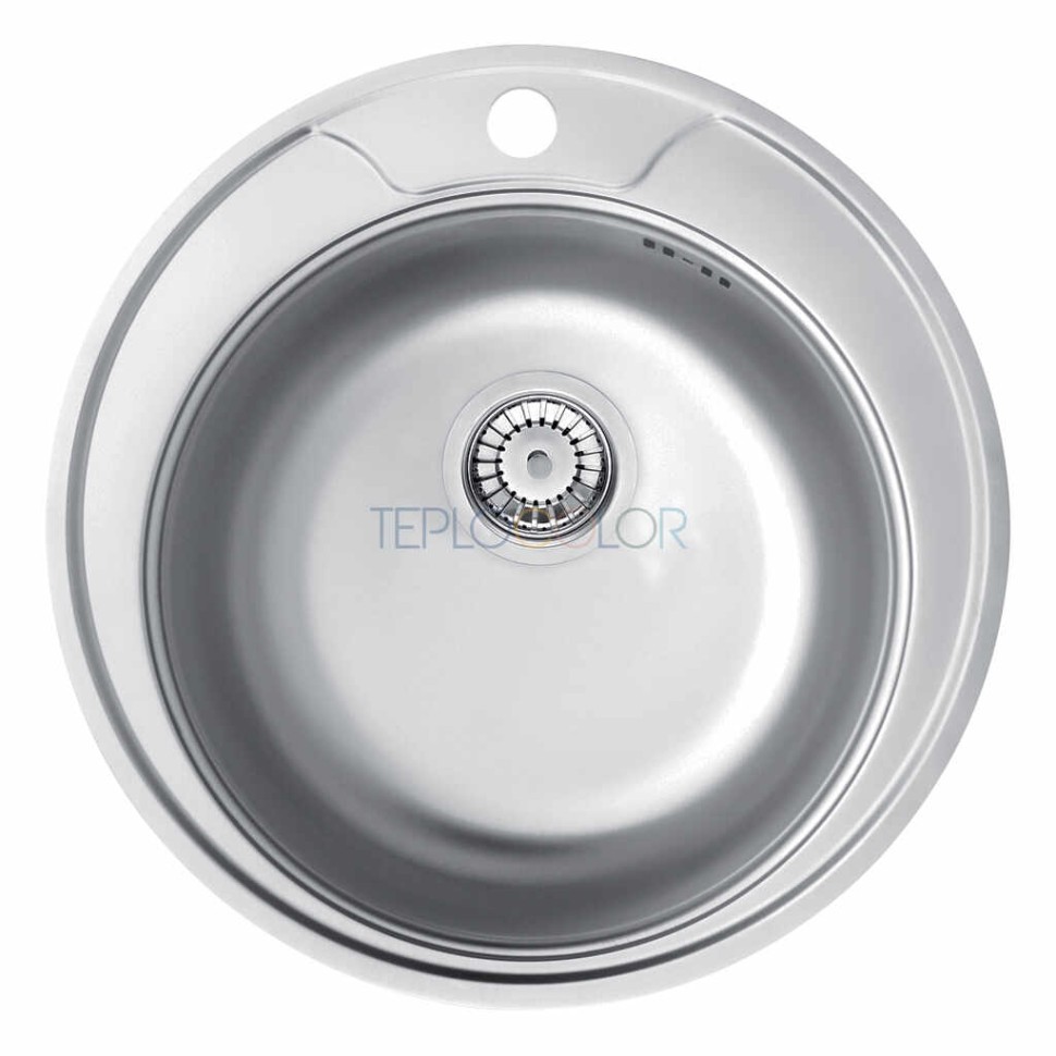 Стальная мойка, 1-чаша