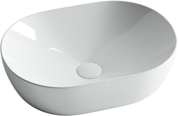 Умывальник чаша накладная овальная Element 480x350x130мм