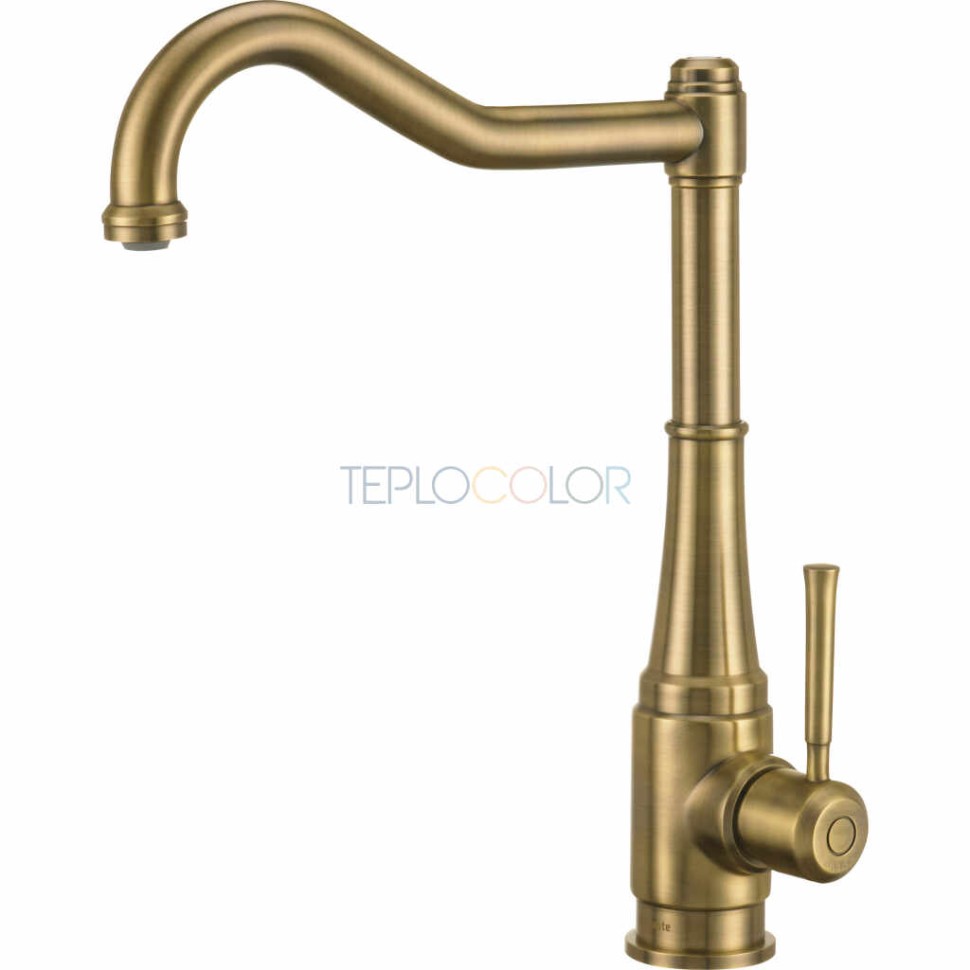 Смеситель для кухни, с прямоугольным изливом