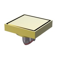 Душевой трап ABBER AD792100G золото матовое