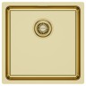 Мойка нерж. сталь VISTA 44, PM304444-LG, светлое золото, 440х440мм, Paulmark