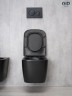 Унитаз подвесной Gid Tr2140Bm 62255Y черный матовый 51x35x37.5