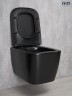 Унитаз подвесной Gid Tr2140Bm 62255Y черный матовый 51x35x37.5