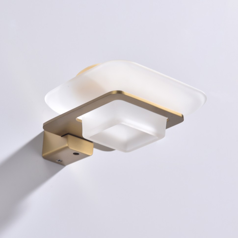 Держатель + Мыльница Raglo сатин золото