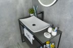 Раковина Gid N9177 51170 накладная белая 60x39x11.5