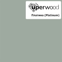 Раковина для ванной 100 см, Uperwood Classic Quartz, кварцевая, серая матовая, платина