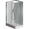 Timo Premium ILMA 102 L душевая кабина с крышей, хамам и стульчиком 120*80*222