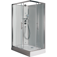 Timo Premium ILMA 102 L душевая кабина с крышей, хамам и стульчиком 120*80*222
