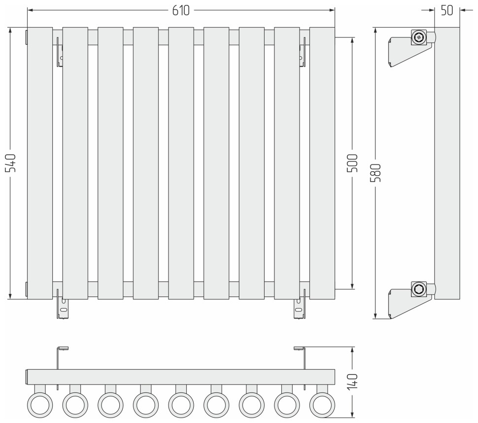 Кумир-0 500х610 9 секций